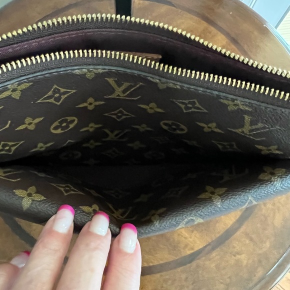 Louis Vuitton Mabillon Shoulder Bag Authentic Monogram Canvas Brown - Picture 7 of 15